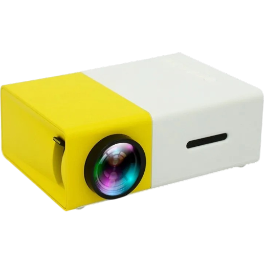 Проектор Led Projector YG300, желто-белый